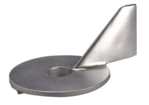 sei marine products-compatible with mercury mariner zinc trim tab 17264t2 40-75 hp 2/4 stroke1991+ round portion 4"