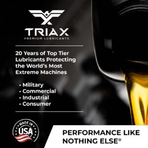 TRIAX Marine Ultra 25W-40 4-Stroke Full Synthetic Marine Engine Oil (5 Quart Jug)