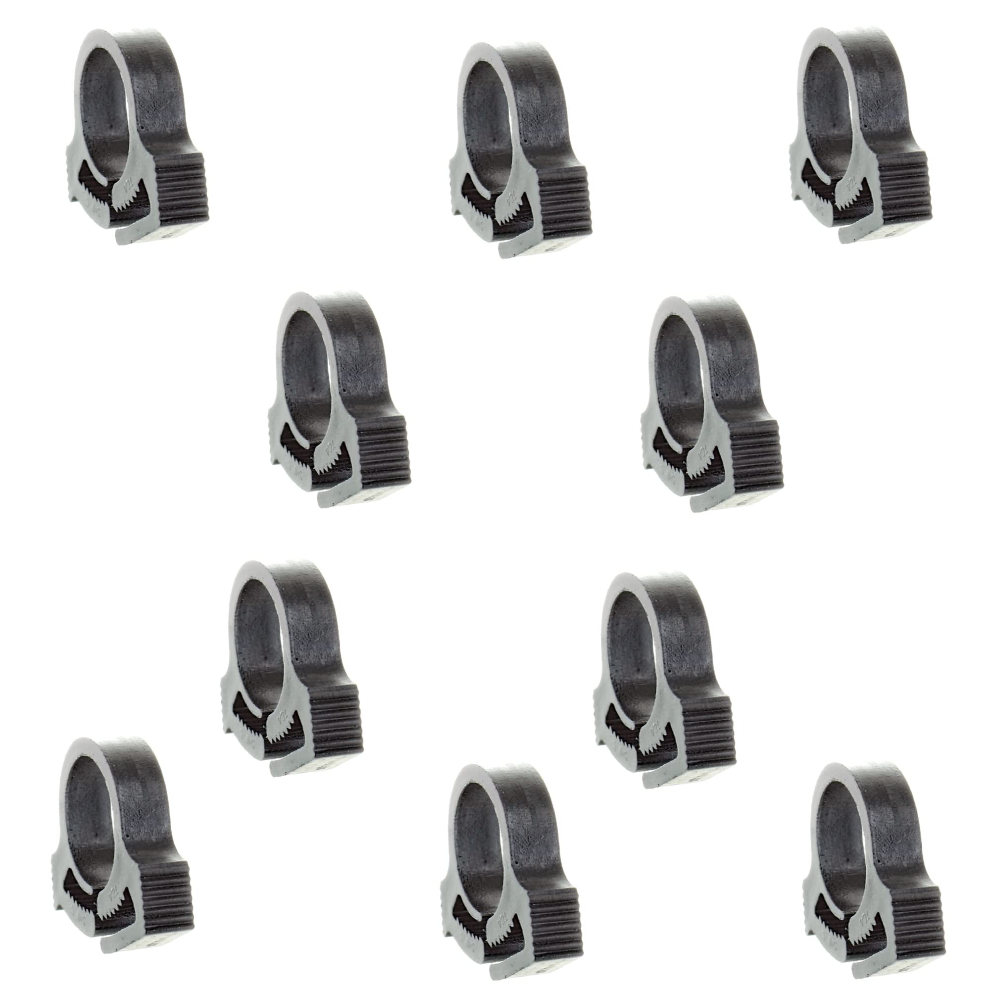 Mercury Marine New OEM Nylon Snap Hose Clamp Set of 10 54-415825