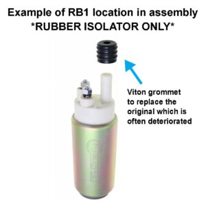 HFP-RB1 Fuel Pump Viton Grommet Replacement for Mercury Marine Outboard (2003-2006); 888251T01, 888246T01, 888246T, 888251T02, 881322