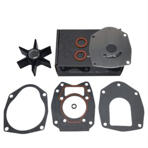 UanofCn 43026T6 Water Pump Impeller Kit for Chrysler Force Honda Mercury Mariner 40-250 HP Outboard Boat Engines 47-43026Q06 47-43026Q5 Sierra 18-3214