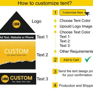 SOSITE Free Design Custom Logo Pop Up Canopy Tent for Trade Show with 1pc Full Backwall 2pcs Half Sidewalls-10x10