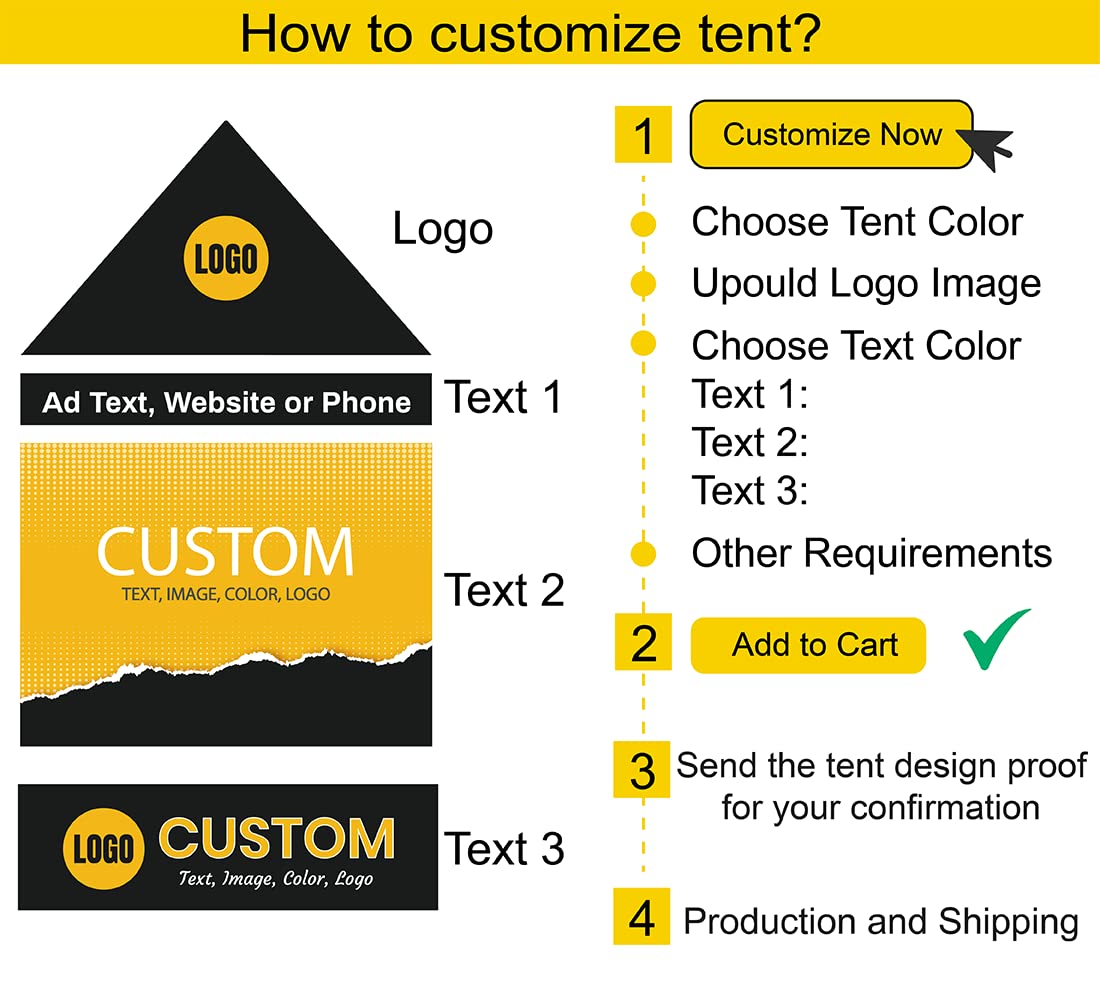 SOSITE Free Design Custom Logo Pop Up Canopy Tent for Trade Show with 1pc Full Backwall 2pcs Half Sidewalls-10x10