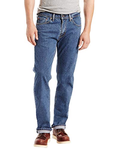 Levi's Men's 505 Regular Fit Jeans (Also Available in Big & Tall), Stonewash/Stretch, 38W x 29L