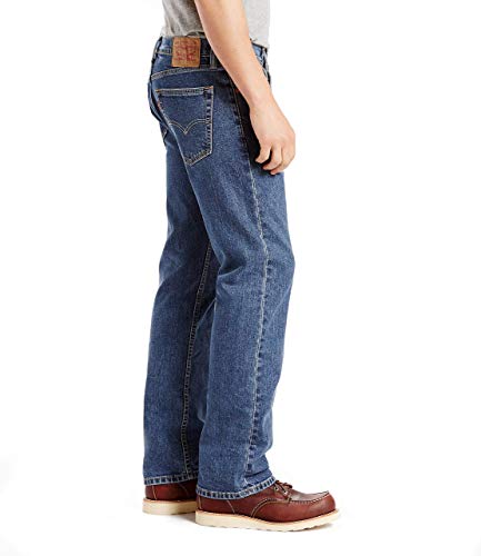 Levi's Men's 505 Regular Fit Jeans (Also Available in Big & Tall), Stonewash/Stretch, 38W x 29L