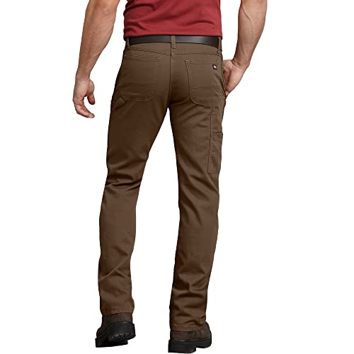 Dickies mens Tough Max Duck Carpenter Pants, Stonewashed Timber, 38W x 34L US