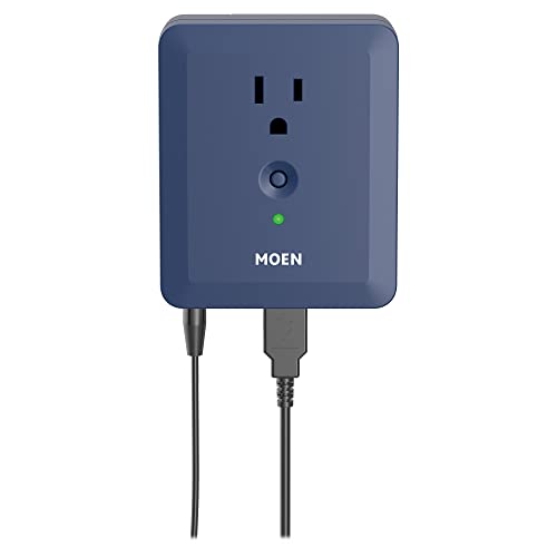 Moen Moen Smart Sump Pump Monitor, Wi-Fi Connectable Water Alarm Sensor for Basement Sump Pump, S2000ESUSA