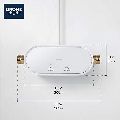 Grohe 22503LN0 Sense Guard Smart Water Controller , White