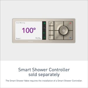 Moen Smart Shower 2-Outlet Digital Thermostatic Shower Valve with 1/2" Connections, S3102