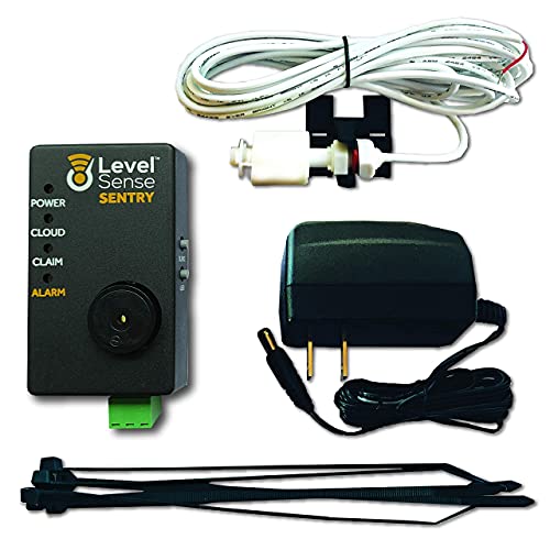 Level Sense Sentry WiFi Connected Sump Pump Alarm (w/Float Switch)