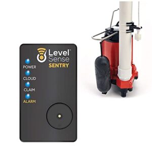 Level Sense Sentry WiFi Connected Sump Pump Alarm (w/Float Switch)