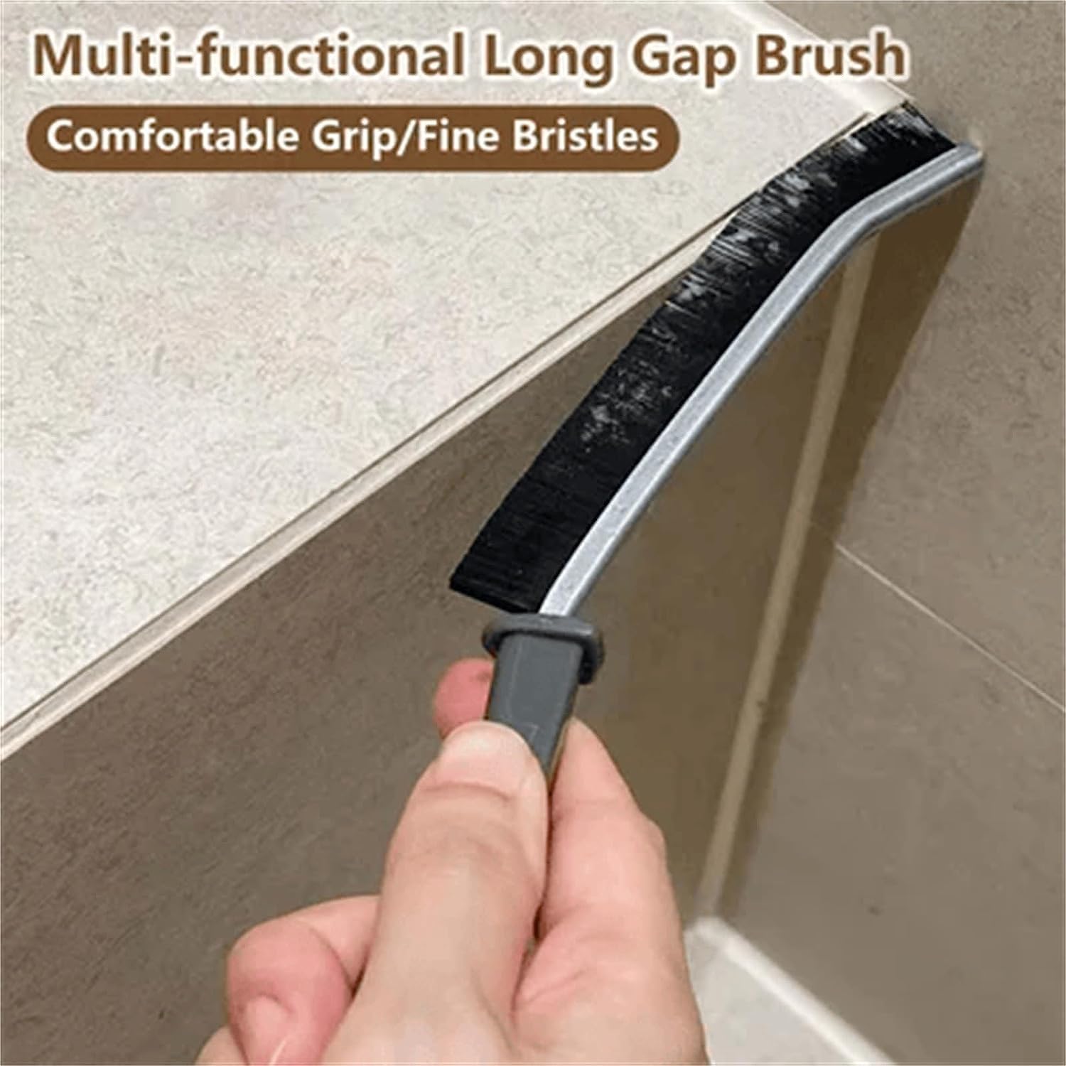 Gap Cleaning Brush， Crevice Cleaning Tool,Small Cleaning Brushes,Window Groove Cleaning Brush(3PCS)