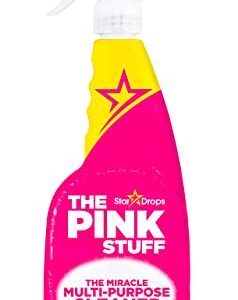 Stardrops - The Pink Stuff - The Miracle Cleaning Paste, Multi-Purpose Spray, Bathroom Foam Spray, Window & Glass Cleaner, and Cream Cleaner Bundle