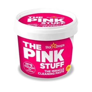 Stardrops - The Pink Stuff - The Miracle Cleaning Paste, Multi-Purpose Spray, Bathroom Foam Spray, Window & Glass Cleaner, and Cream Cleaner Bundle