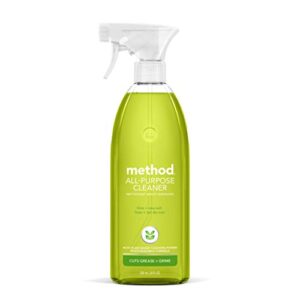 Method All-Purpose Cleaner Spray, Lime + Sea Salt, Plant-Based and Biodegradable Formula Perfect for Most Counters, Tiles, Stone, and More, 28 oz Spray Bottles, (Pack of 1)