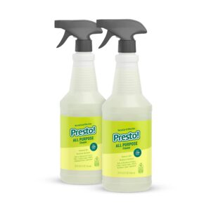 amazon brand – presto! all purpose cleaner, lemon scent, 32 fl oz, pack of 2