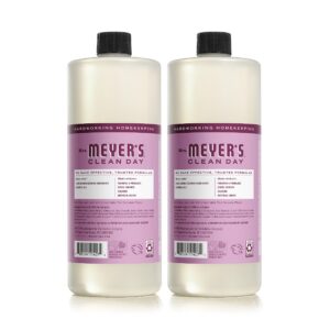 MRS. MEYER'S CLEAN DAY Multi-Surface Cleaner Concentrate, Use to Clean Floors, Tile, Counters, Peony, 32 fl. oz - Pack of 2