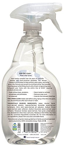 Earth Friendly Products Shower Cleaner Made with Tea Tree Oil, 22 Ounces