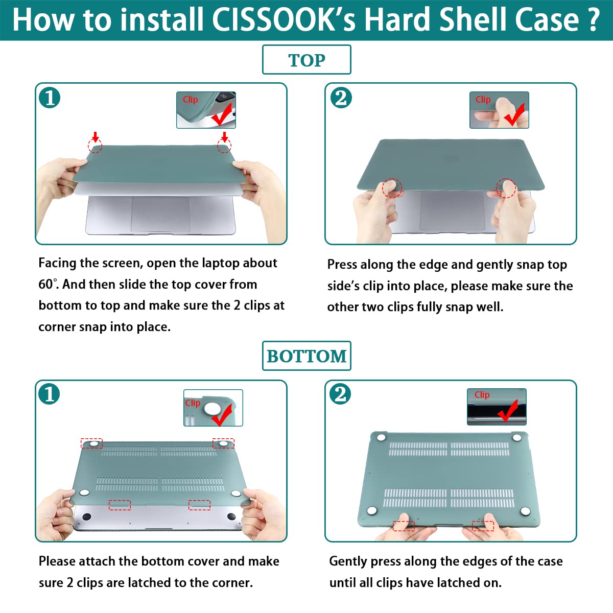 CISSOOK Case Compatible with MacBook Air 13.6 Inch 2022 2024 Release Model A2681 M2 A3113 M3 Astronaut, Clear Black Space Hard Shell with Keyboard Cover for MacBook Air 13.6" with Touch ID, Astronaut