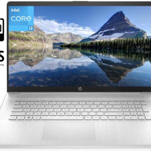 2022 Newest HP 17.3" FHD IPS Laptop Computer, 11th Gen Intel Dual Core i3-1115G4 (Upto 4.1GHz, Beats i5-1030G7), 16GB RAM, 256GB PCIe SSD,UHD Graphics, Bluetooth, HDMI,Webcam, Windows 11+MarxsolCables