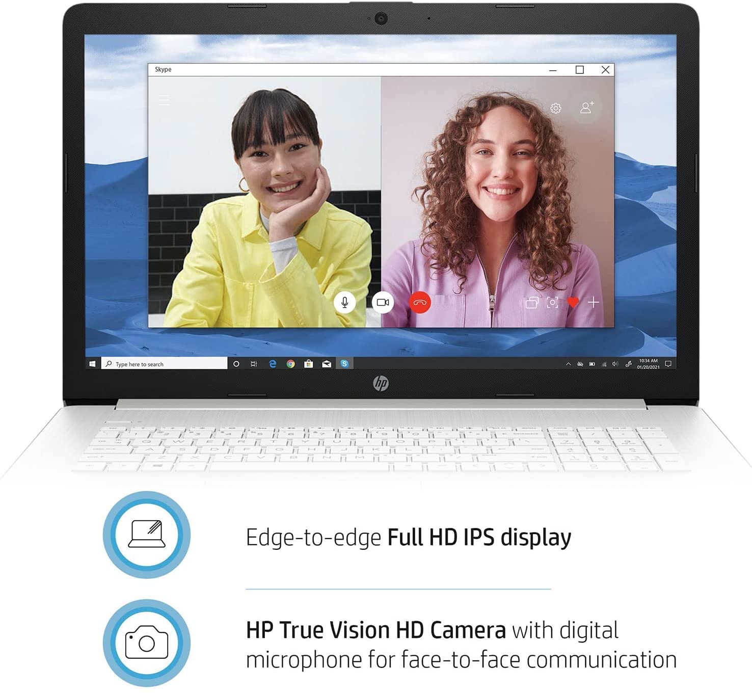 2022 Newest HP 17.3" FHD IPS Laptop Computer, 11th Gen Intel Dual Core i3-1115G4 (Upto 4.1GHz, Beats i5-1030G7), 16GB RAM, 256GB PCIe SSD,UHD Graphics, Bluetooth, HDMI,Webcam, Windows 11+MarxsolCables