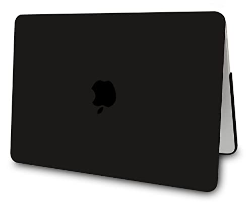 KECC Case Compatible with MacBook Air 13 inch Case 2022 2021 2020 Release A2337 M1 A2179 Retina Display + Touch ID Protective Plastic Hard Shell + Keyboard Cover (Matte Black)