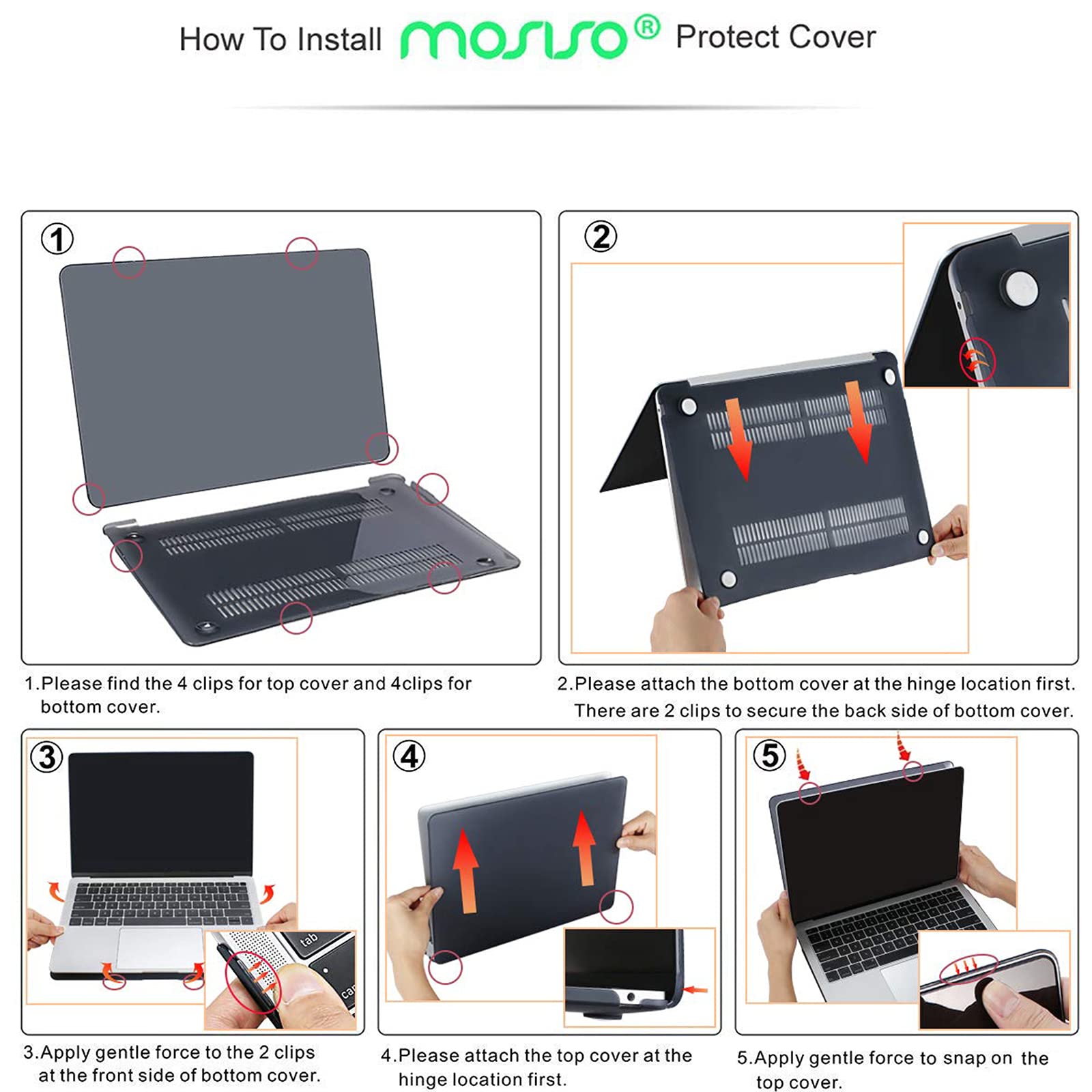 MOSISO Compatible with MacBook Air 13 inch Case 2022 2021 2020 2019 2018 Release A2337 M1 A2179 A1932 Retina Display Touch ID, Plastic Sunflower Hard Shell&Keyboard Cover&Screen Protector, Transparent