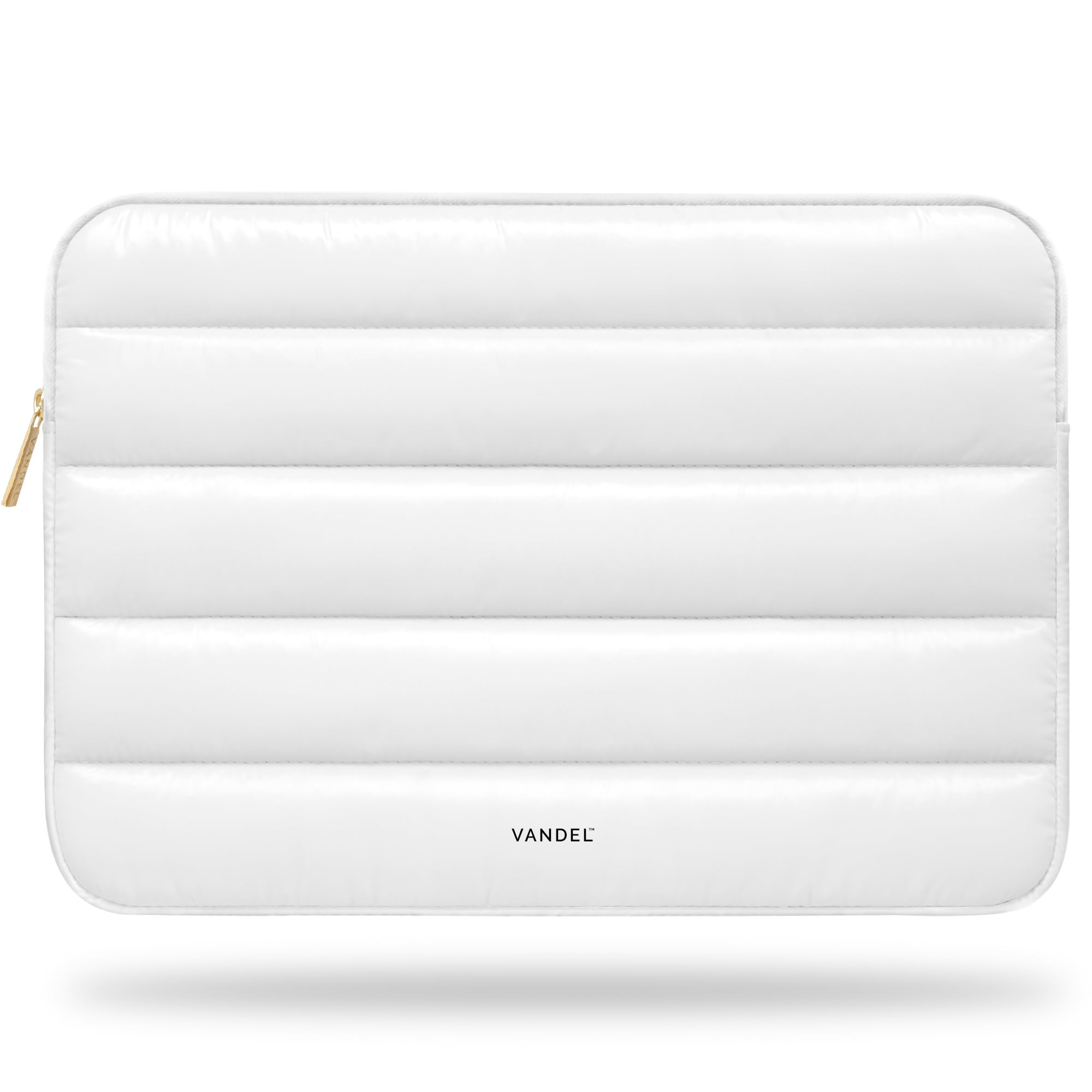 Vandel - The Original Puffy Laptop Sleeve 13-14 Inch Laptop Sleeve. White Laptop Sleeve for Women. Carrying Case Laptop Cover MacBook Pro 14 Inch Sleeve, Macbook Air Sleeve 13 Inch, iPad Pro 12.9