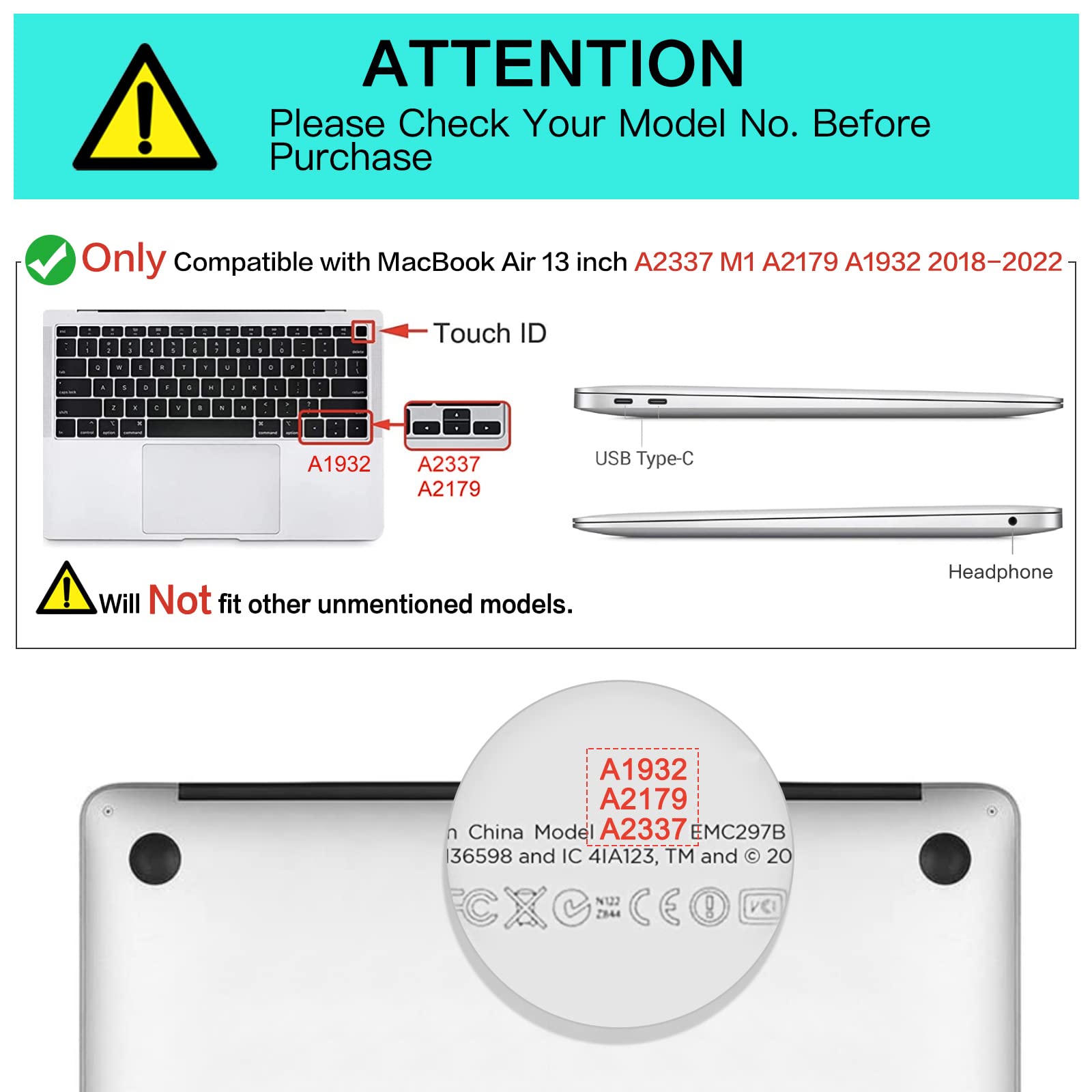 MOSISO Compatible with MacBook Air 13 inch Case 2022 2021 2020 2019 2018 Release A2337 M1 A2179 A1932 Retina Display Touch ID, Plastic Pattern Hard Shell&Keyboard Cover&Screen Protector, Starry Night