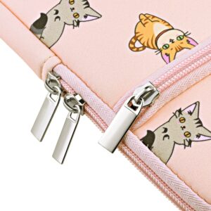 COSMOS Neoprene Notebook Protective Sleeve Case Laptop Cover bag for Old Macbook Pro 13" / Old Macbook Pro Retina Display 13" / Macbook Air 13" (Pussy Cat Pattern)