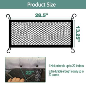 Bandelt Stroller Wagon Cargo Net Compatible with Wonderfold All W-Series Models Heavy Duty Baby Stroller Organizer Mesh Cargo Net for Extra Storage Space Large Storage Capacity