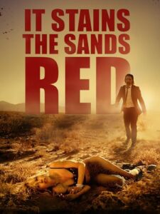 it stains the sands red