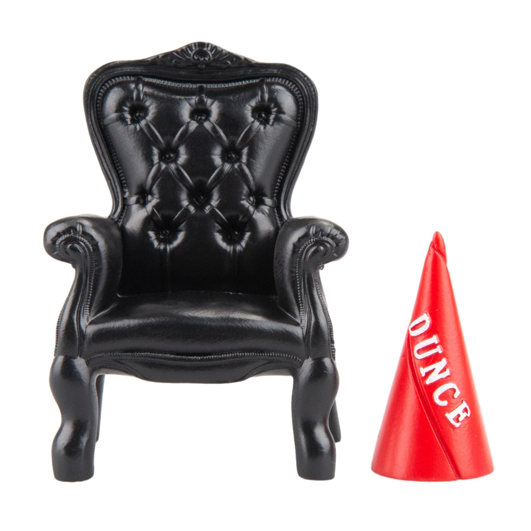 Cttasty Dice Jail, Time Out Chair and Dunce Hat, Accessories/Gift for Dungeons and Dragons, Punish Your Bad Dice in Our Chair of Shame