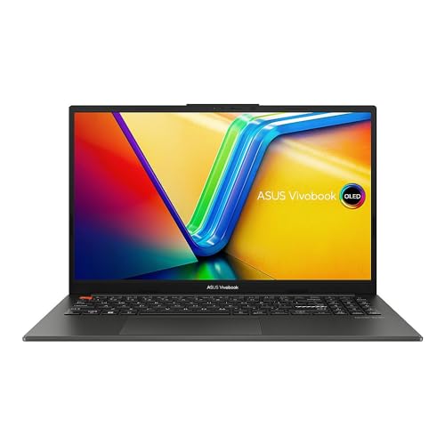 ASUS 2023 Vivobook S15 120Hz 15.6” 2.8K OLED 600nits Laptop 14-Core Intel i9-13900H Iris Xe Graphics 16GB LPDDR5 1TB NVMe SSD Thunderbolt4 WIFI 6E HDMI Backlit KB Fingerprint Windows 11 Home w/RE USB