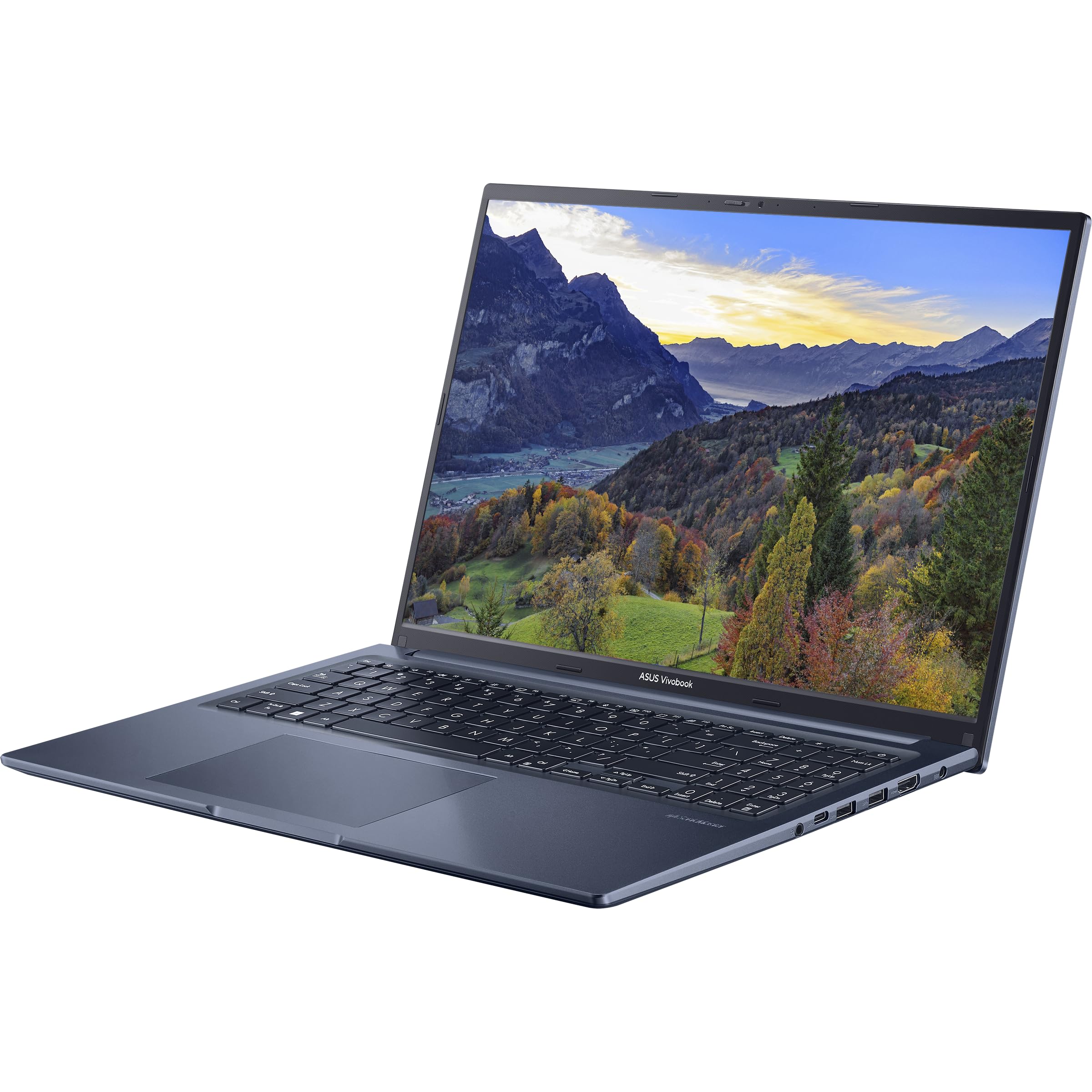 ASUS Vivobook 16" FHD Laptop Computer, 8-Core AMD Ryzen 7 5800HS, 24GB RAM, 1TB PCIe SSD, 180° Hinge, WiFi 6, Numeric Keyboard, Type-C, HDMI, Webcam, Windows 11, w/CUE Accesories