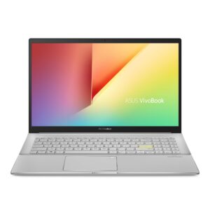 ASUS VivoBook S15 S533 Thin and Light Laptop, 15.6â€ FHD Display, Intel Core i5-10210U CPU, 8GB DDR4 RAM, 512GB PCIe SSD, Windows 10 Home, Dreamy White, S533FA-DS51-WH (Renewed)