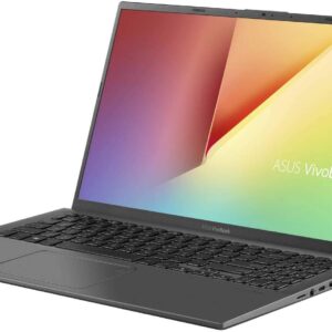 ASUS VivoBook 15 15.6 Inch Portable Laptop Computer, FHD AMD Ryzen 3 3200U, 8GB DDR4 RAM, 256GB SSD, AMD Radeon Vega 3, Windows 10 Home, Laptops for Student, WiFi, Bluetooth, Backlit, Grey (Renewed)