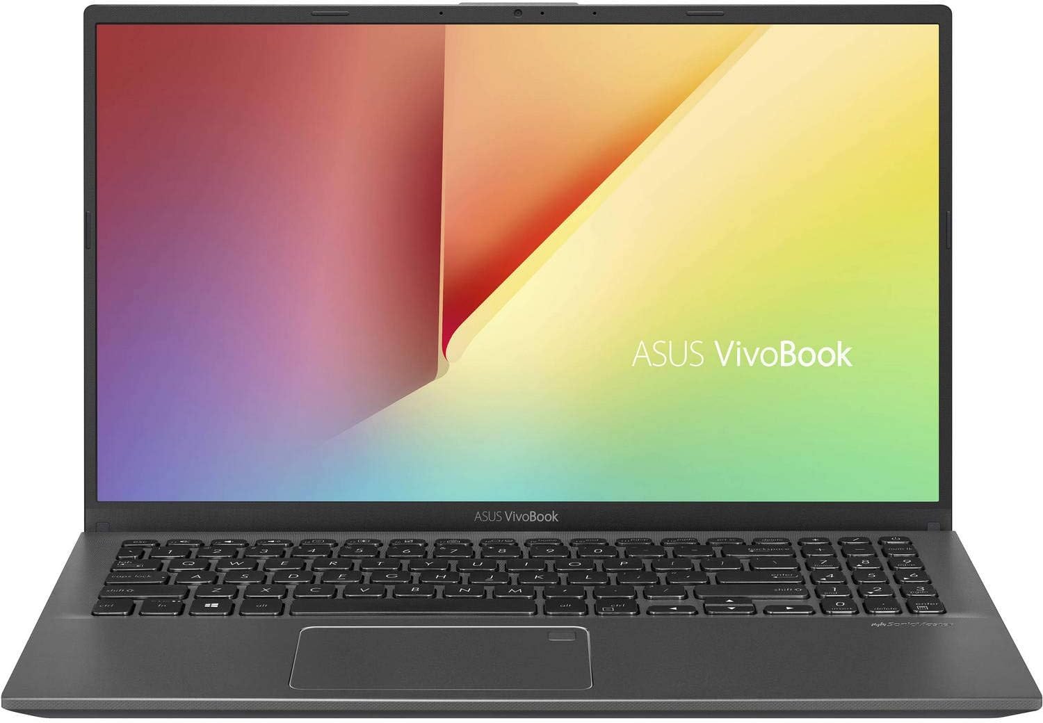 ASUS VivoBook 15 15.6 Inch Portable Laptop Computer, FHD AMD Ryzen 3 3200U, 8GB DDR4 RAM, 256GB SSD, AMD Radeon Vega 3, Windows 10 Home, Laptops for Student, WiFi, Bluetooth, Backlit, Grey (Renewed)