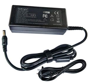 upbright 24v ac/dc adapter compatible with harman kardon sabre sb35 sb16 sb15 sb26 f10652a soundbar speaker system sound bar 24dc 2.7a - 3a 65w dc24v 2700ma 24.0v switching power supply cord charger