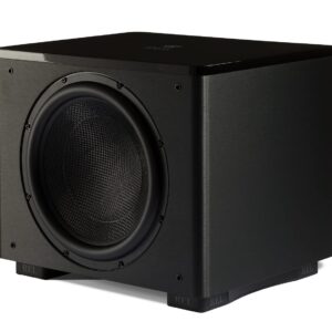 REL Acoustics HT/1510 Predator Subwoofer, HT-Air Wireless Compatible, Black Vinyl