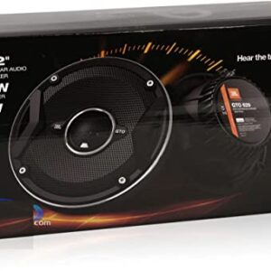 JBL GTO629 6.5" GTO 2-Way 360 Watts MAX Power Grand Touring Series Coaxial Car Audio Speakers Bundled with Alphasonik