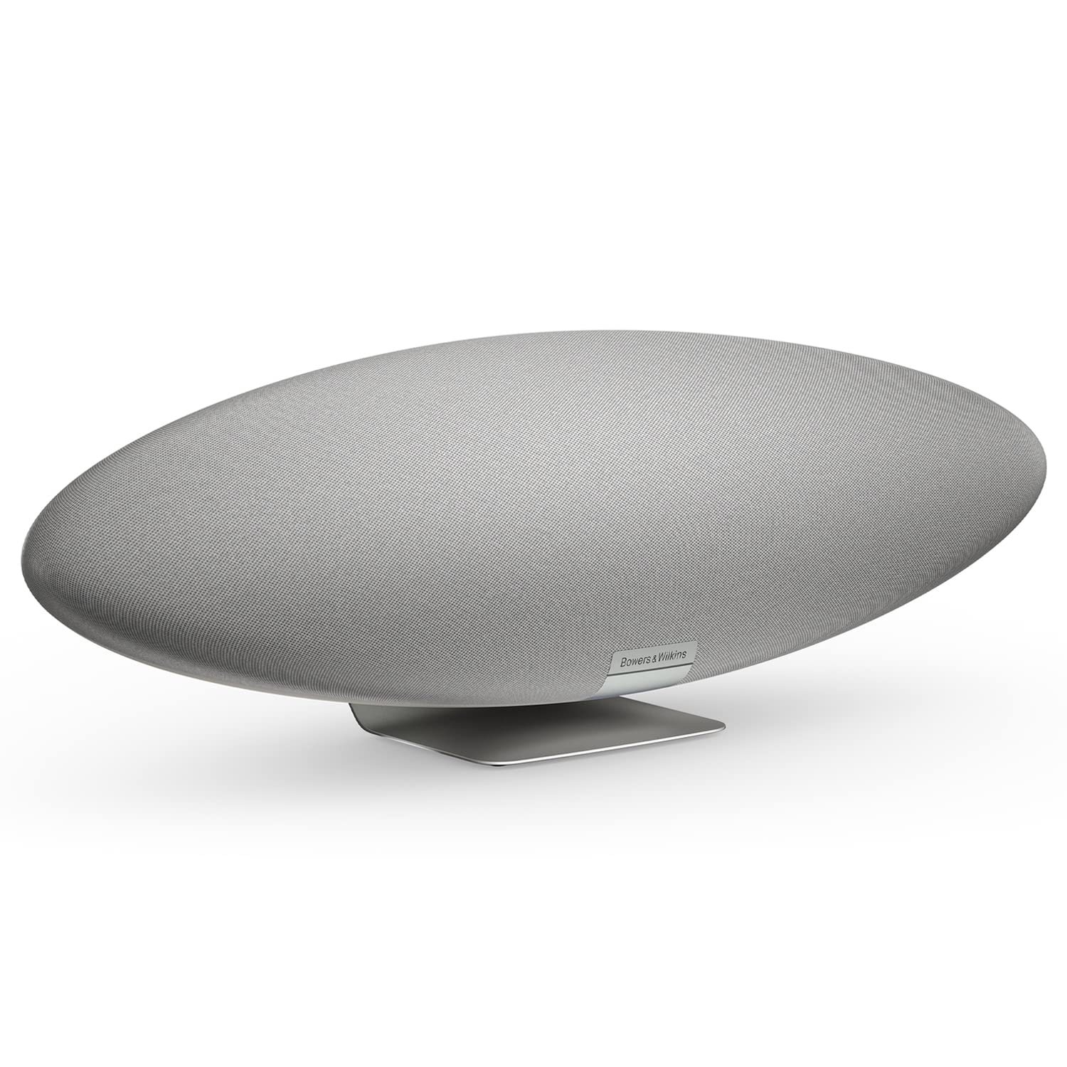 Bowers & Wilkins Zeppelin Wireless Speaker, Iconic Design, 5 Drivers including Subwoofer, Wireless Streaming via Bluetooth, Alexa Built-in, AirPlay & Spotify Connect, Multiroom Support, Pearl Grey