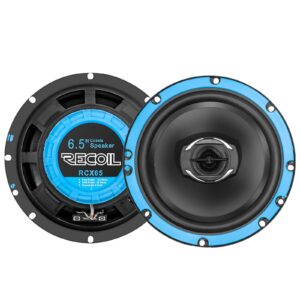 recoil rcx65 echo series 6.5-inch car audio coaxial speaker system