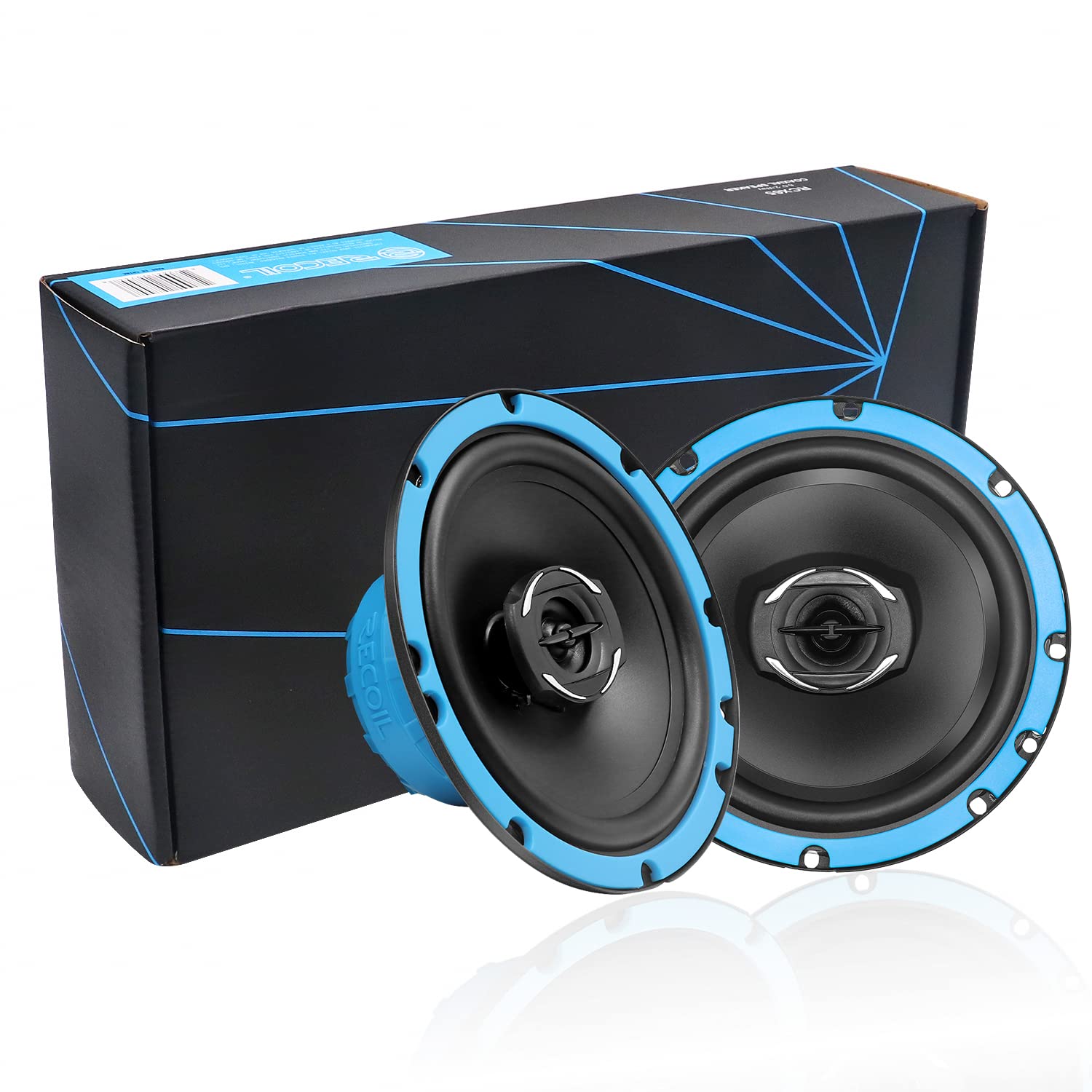 RECOIL RCX65 Echo Series 6.5-Inch Car Audio Coaxial Speaker System