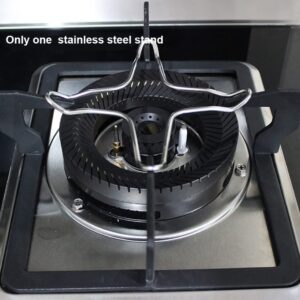 4Pcs Stove Top Support Accessories Chrome Plated Stainless Steel Cooking Pan Holder Stand Trivet Pot Kitchen Gas Hob Rack Universal Cookware Parts