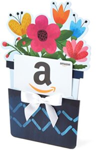 amazon.com gift card in a flower pot reveal