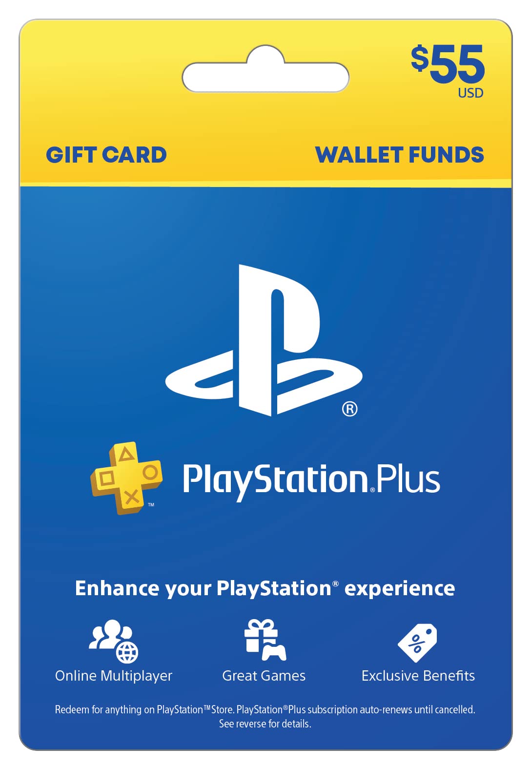 PlayStation Sony Store (Plus Brand) Gift Card