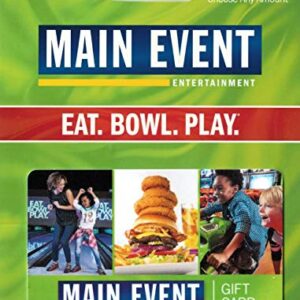 Main Event Entertainment Gift Card