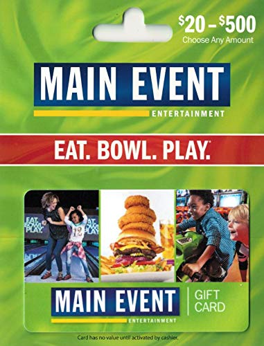 Main Event Entertainment Gift Card