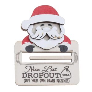 Christmas Money and Gift Card Clip Santa Claus Shape, Versatile Storage Solution for Cash and Cards